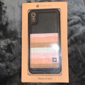 thread wallet iphone xs max case